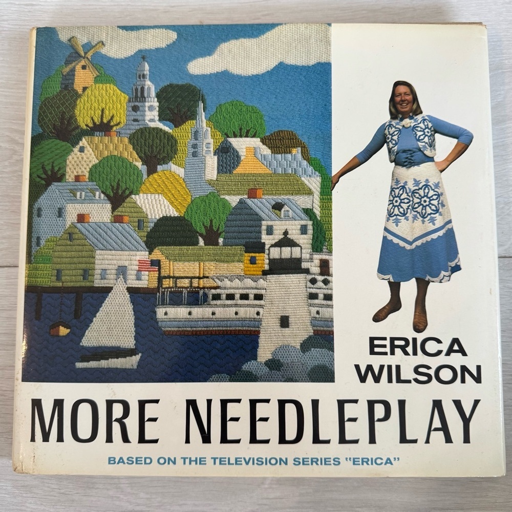 Vintage More Needleplay Book by Erica Wilson 1970’s